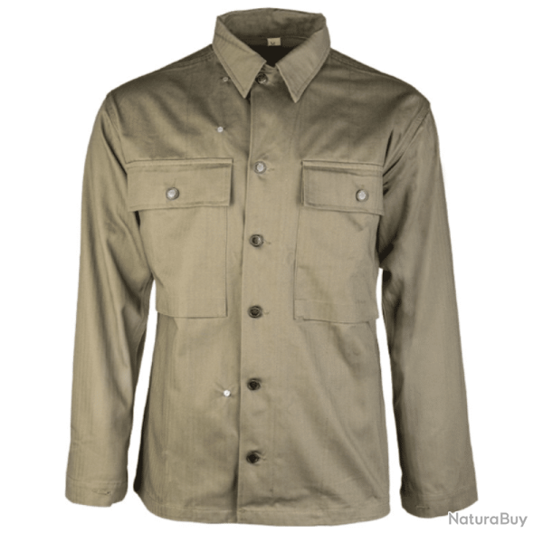Veste HBT M43 US OD7 Tenue Arme Amricaine WWII