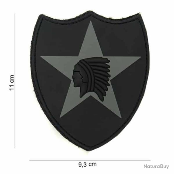 PATCH 3D PVC VELCRO - 2ND INFANTRY