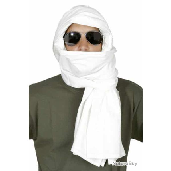 Chche 100% coton blanc