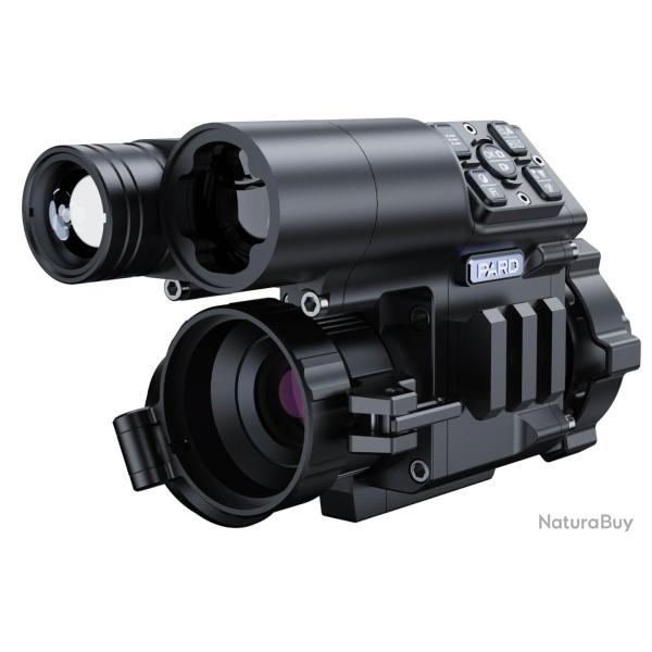 Clip-on Digital Vision Nocturne IR850mn avec t�l�m�tre laser- Pard
