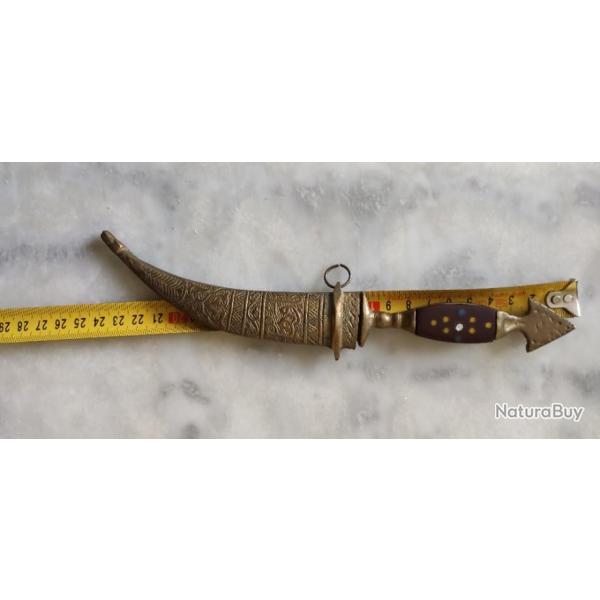 Couteau de collection oriental koummya