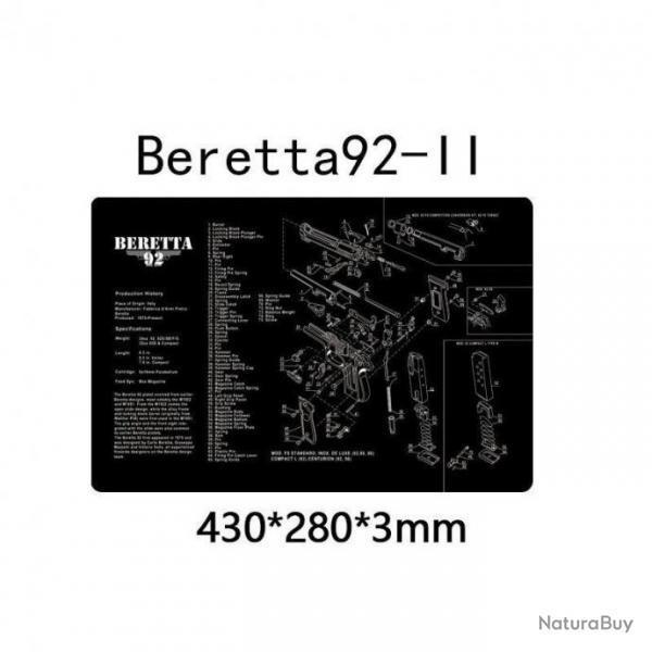 TAPIS DE NETOYAGE BERETTA 92