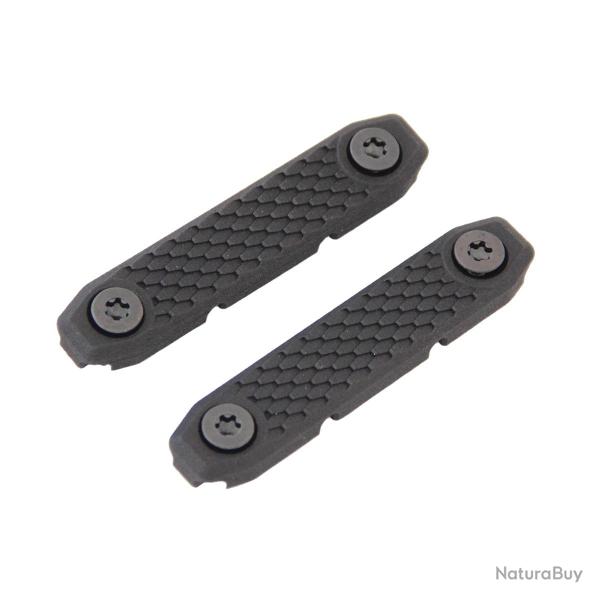 DRIVEN ARMS Co - Couvre rail M-LOK 8 cm avec gestion de c�bles - 2 Rails