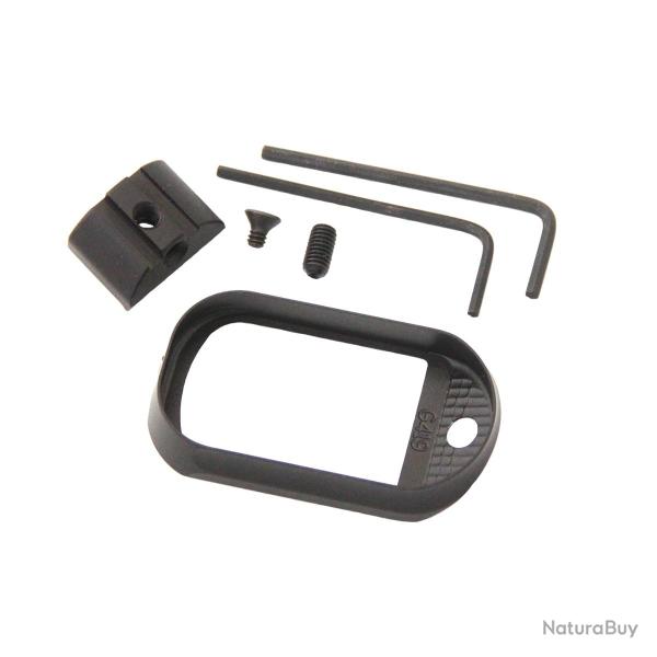 Agency Arms -  Extension de puits de chargeur EDC Glock 17 Gen3