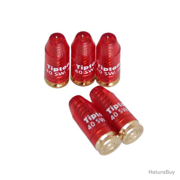 TIPTON  -  Cartouches de manipulations calibre 40 SW