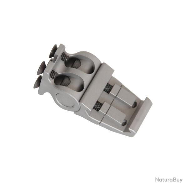 VALHALLA - Montage BAS Titane angulaire articul� pour rail Picatinny