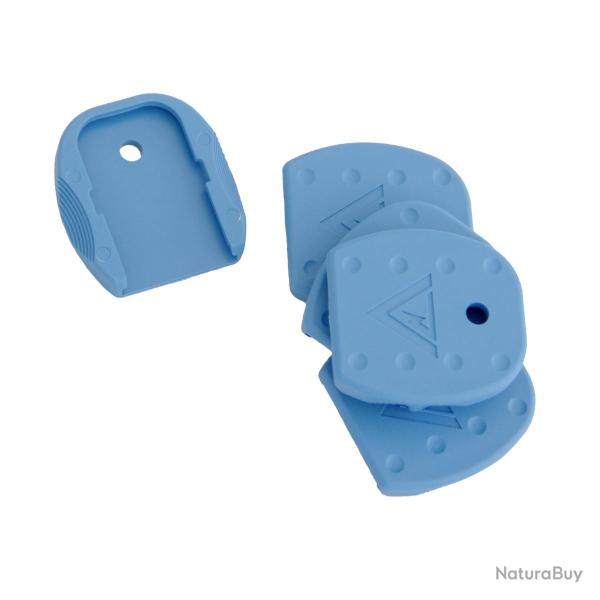 VICKERS TACTICAL - Talons de chargeur surdimensionn�s pour GLOCK Bleu