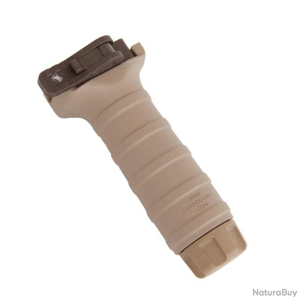 TANGO DOWN - Poign�e verticale longue QD FDE pour rail Picatinny