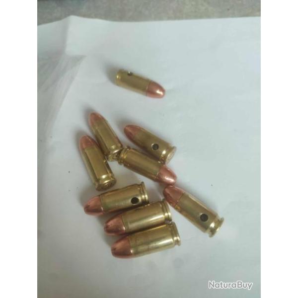 Vend cartouches 9X19 PARA Neutralises