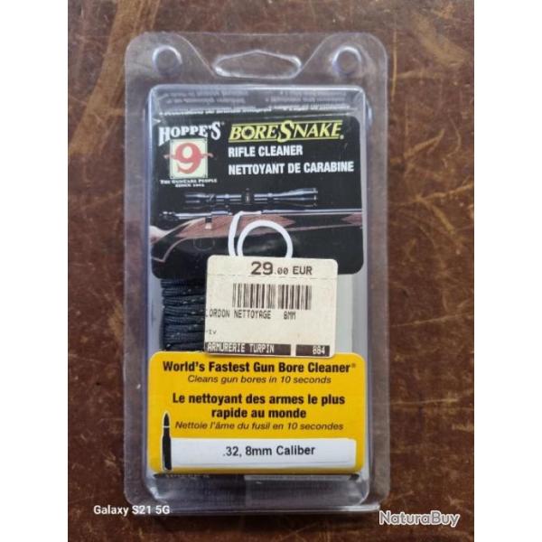 Cordon de nettoyage bore snake cal 8mm