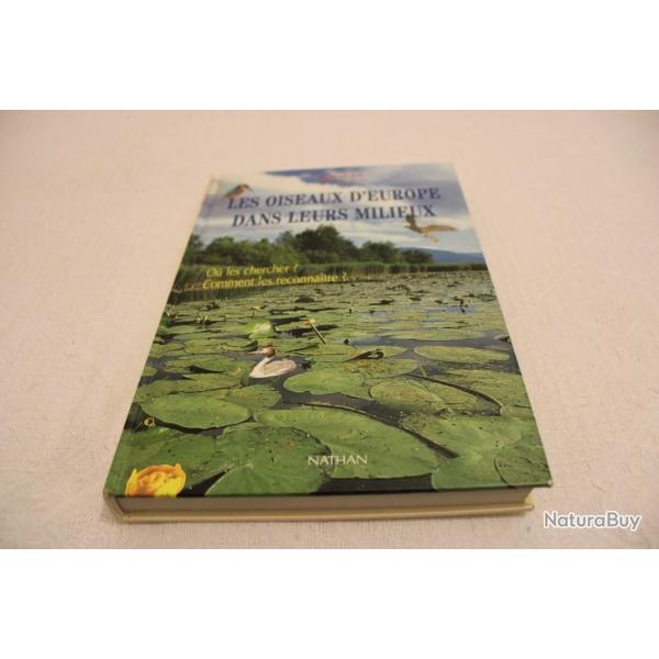 Les oiseaux d'Europe dans leurs milieux