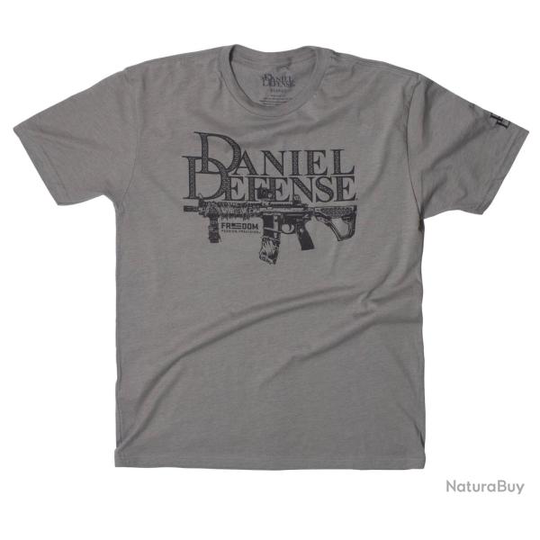 T Shirt Daniel Defense Classic Gris