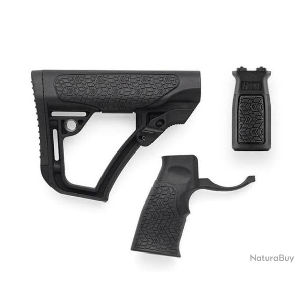 Kit crosse Daniel Defense 3 pi�ces Noir M-Lok - Pour AR15