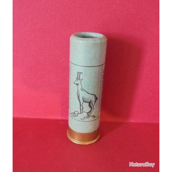 TRES BELLE ET RARE CARTOUCHE  ANCIENNE D ARMURERIE pays Basque  "super controle brvet " CAL.16  .