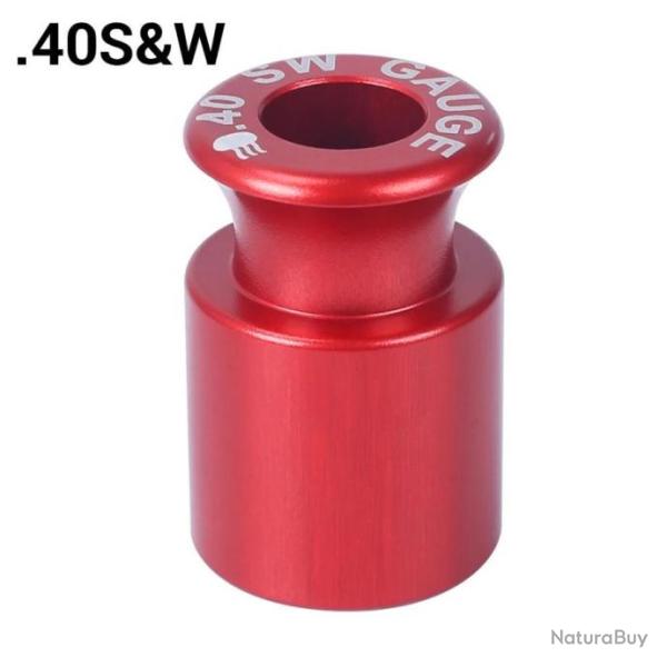 Jauge pour cartouche 40S&W no go gauge - LIVRAISON OFFERTE