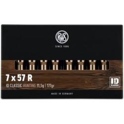 CARTOUCHES RWS ID CLASSIC CAL 7x57 R 177GR X20