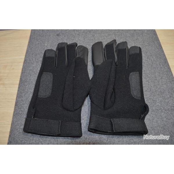 Paire Gants Surplus Militaire Police Eumar Gloves op�ration soft randonn� S�curit�  taille 10 ( C10)