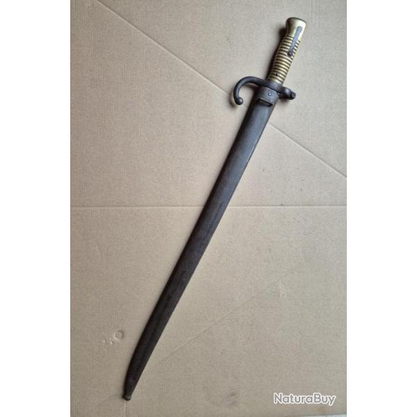 Ba�onnette M1866 Chassepot Manufacture nationale