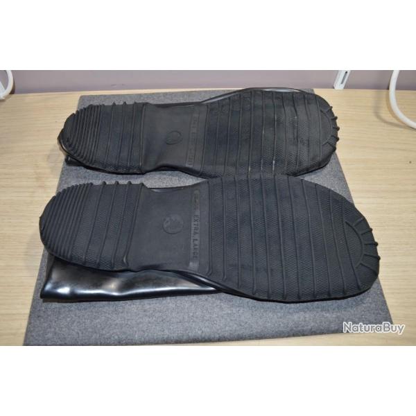 Sur Botte Chimique Caoutchouc Militaire surplus Extra Large 47/49 (10)