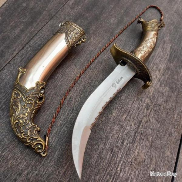 Magnifique Couteau POIGNARD Espagnol de TOLEDO  Manche en M�tal