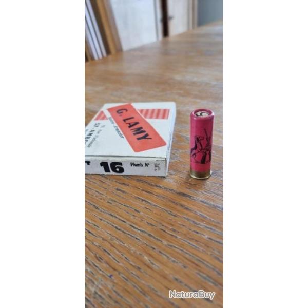 Boite 10 Cartouches anciennes Darne calibre 16/60