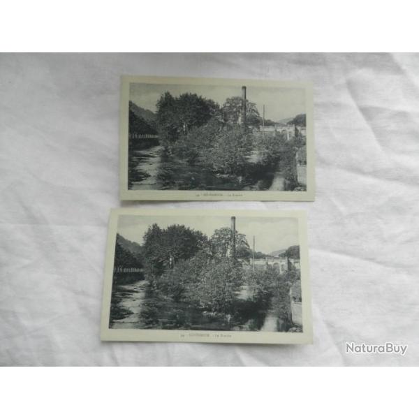 lot de deux anciennes cartes postales Schirmeck - La Bruche - Alsace 67