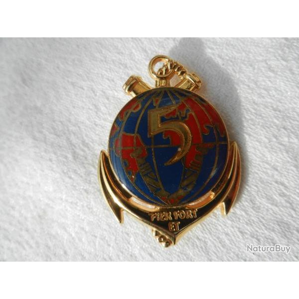 insigne militaire rgimentaire 5me Rgiment Inter Armes Outre Mer - RIAOM