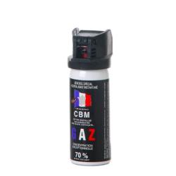 BOMBE DE DEFENSE - GAZ CS - CAPOT CLAPET - 50ML