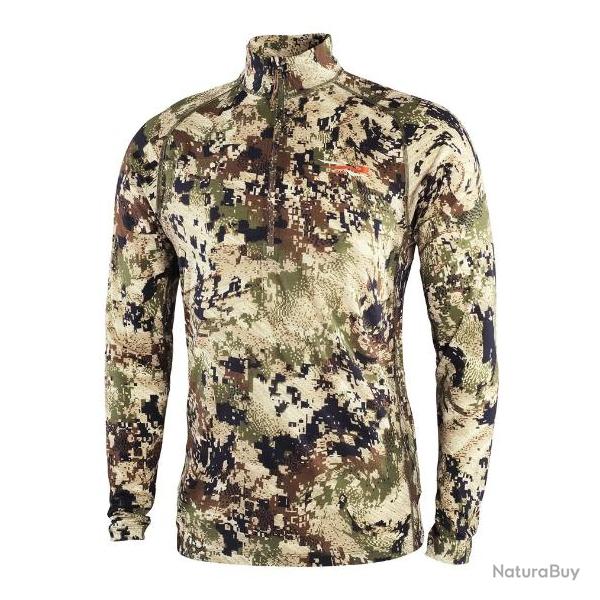 T Shirt Merino Core LtWt Half Zip Optifade Subalpine 2022 Sitka