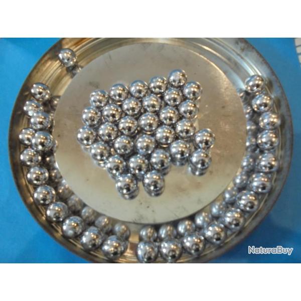 LOT DE 20 BALLES RONDES EN PLOMB  cal.28