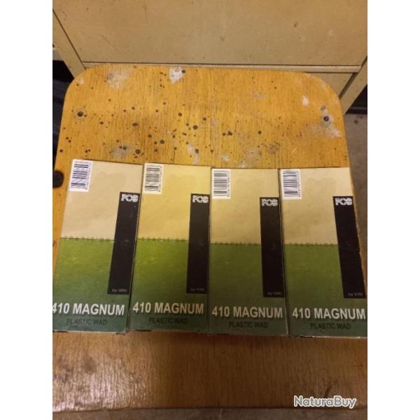 4 bo�tes de cartouches 410 Magnum