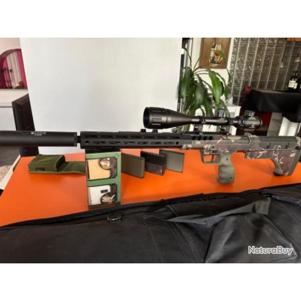 SILVERBACK SRS A2 22'' full upgrade et HPA cartouche co2