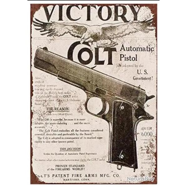 Plaque d�corative Colt