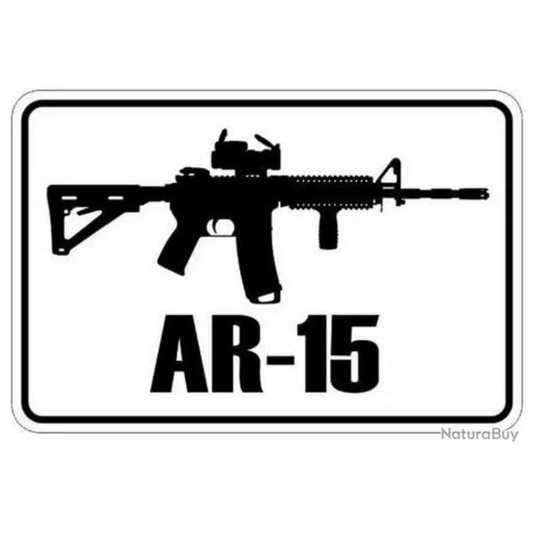 Plaque d�corative AR15