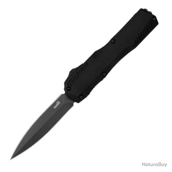 KS.9000DE Couteau automatique Kershaw Livewire noir Double Edge