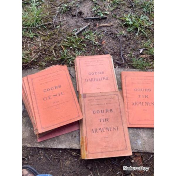 Lot de cours militaire SAINT CYR 1926