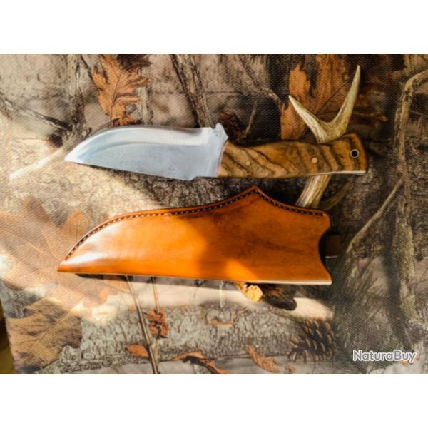 couteau de chasse artisanal forg�