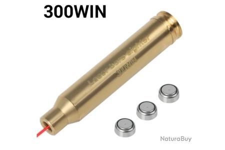 Cartouche Laser De Réglage – Calibre .300 Win – Pour Mise à Visée