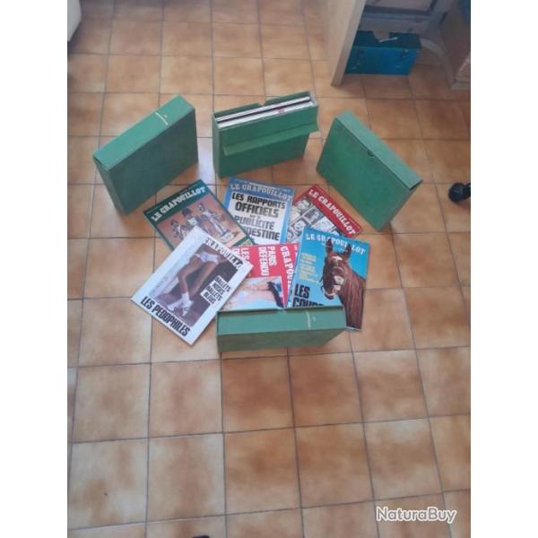 compilation de revue le crapouillot  dans 4 boites 41livres plus tris hors serie