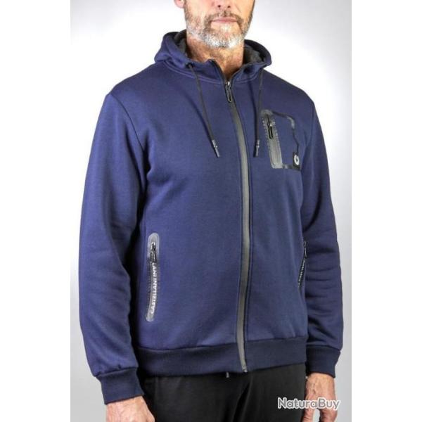 VESTE CASTELLANI BLEU