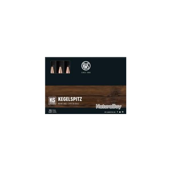 Munitions RWS cal.8x68S ks 11.7g 180 grains par 20