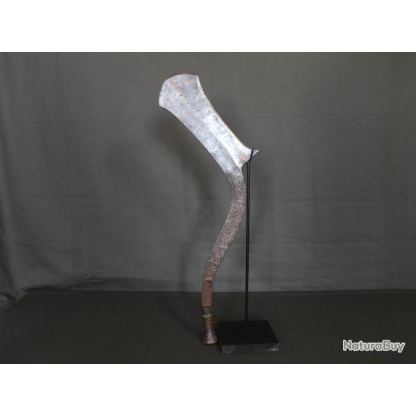 Sabre faucille bro - Congo, probablement vers 1900