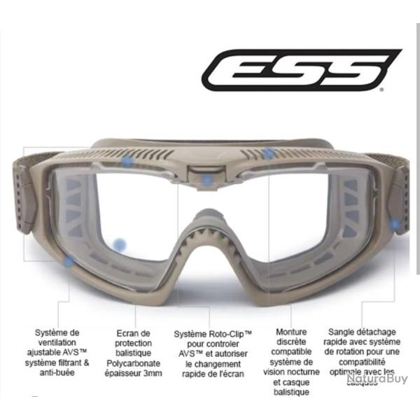 Masque ESS  influx tan balistique