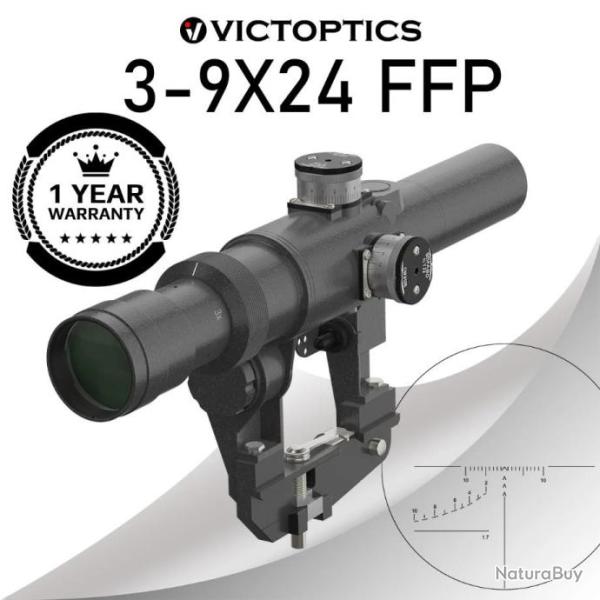 Victoptics Lunette De Vis�e SVD 3-9x24 FFP Paiement en 3 ou 4 fois - LIVRAISON GRATUITE !!