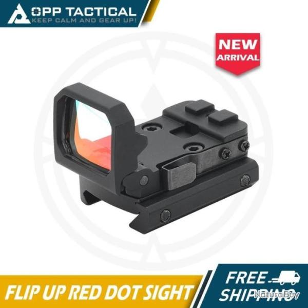 OPP Tactical Viseur Point Rouge Rabattable - LIVRAISON GRATUITE !!