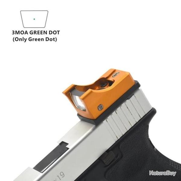 OPP Tactical Viseur Point Rouge 3 MOA M2 Orange - LIVRAISON GRATUITE !!