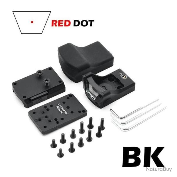 OPP Tactical Viseur Point Rouge M1 Red Dot Noir - LIVRAISON GRATUITE !!