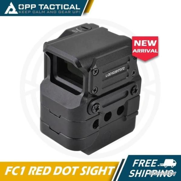 OPP Tactical Viseur Holographique FC1 Noir Paiement en 3 ou 4 fois - LIVRAISON GRATUITE !!1