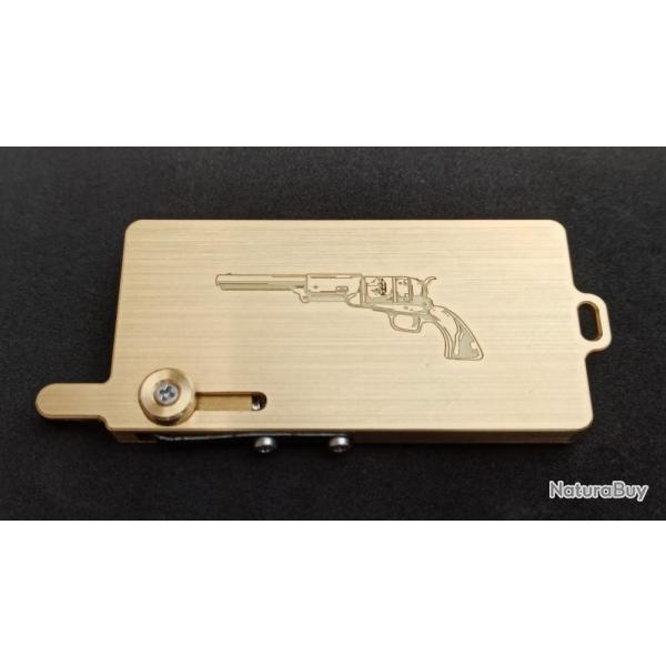 Distributeur d'amorces � poudre noire pour ~120 amorces 4-4.7mm - Gravure Walker