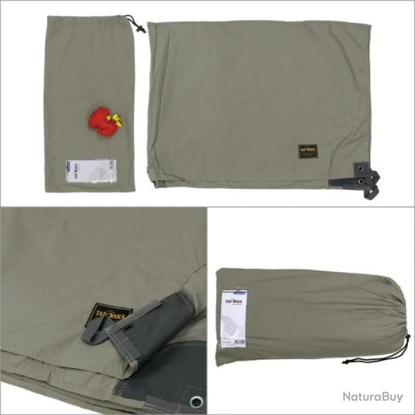 Bache Tatonka Tarp 1TC Toile coton imperm�able 425 x 445 cm - Beige